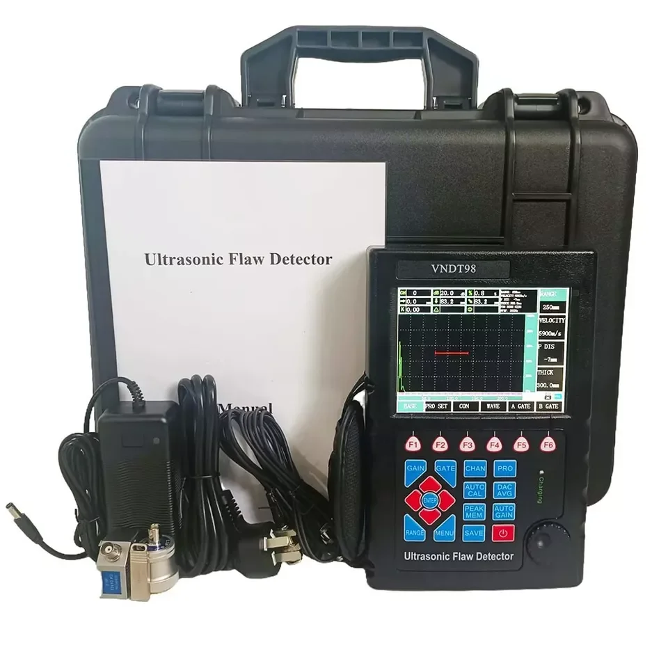 Ultrasonic Flaw Detection Equipment with Angles and K-value Gate and DAC Alarm Gain (dB) 0 ~120dB Range 0 ~10000mm Channels 500