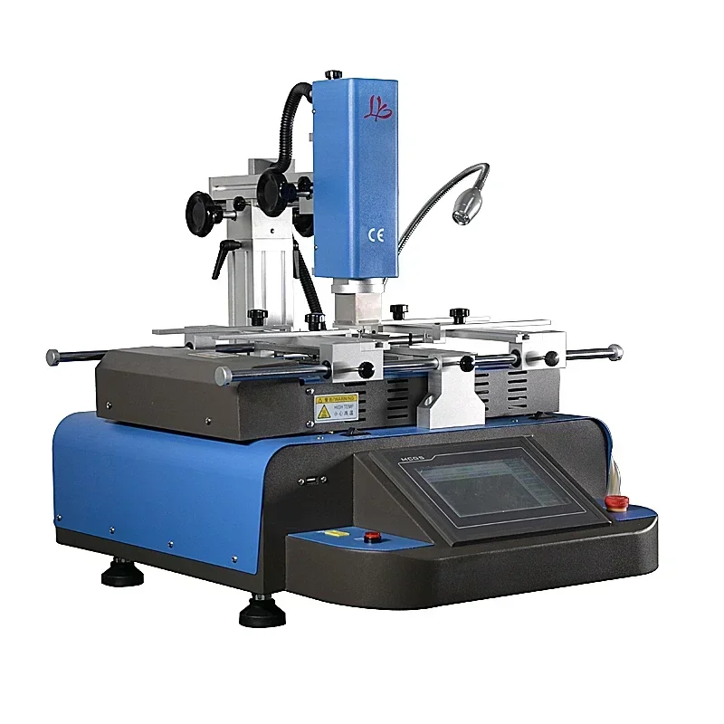LYBGA G580 220V 4800W Semi-automatic Hot Air 3 Heating Zones BGA Rework Station IC Desoldering Machine for Laptops Game Consoles