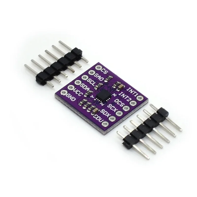 Well Made-CJMCU-633 LSM6DSO 6DOF 3D Modul Sensor Sikap Giroskop 3D Akselerometer 3.3V SPI IIC I2C MIPI I3C SM Port Seri