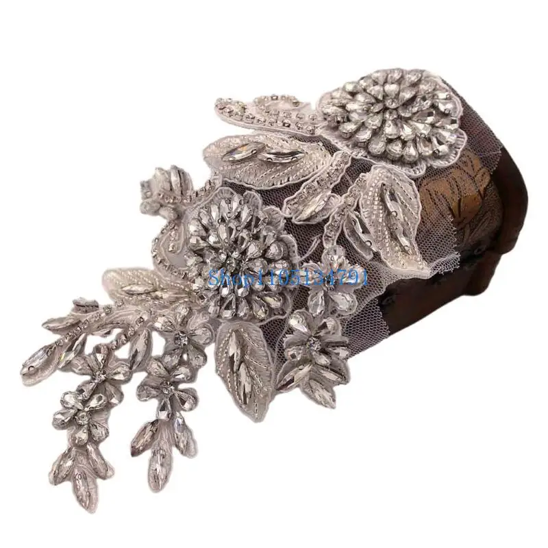 98km Vintage Shoulder Brooch Tassels Punk Jewelry Fringed Epaulette Clothes Decor