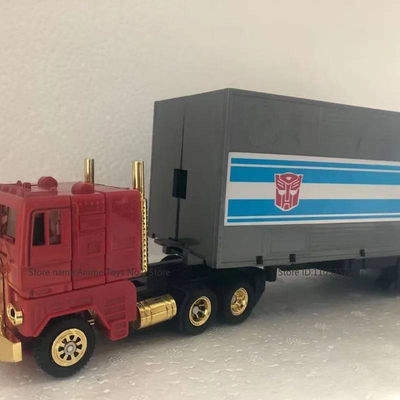 Transformerende speelgoedrobot Movie Studio-serie G1 KO Golden Optimus Prime Actiepop Verjaardagscadeau Model Collectible Originele doos