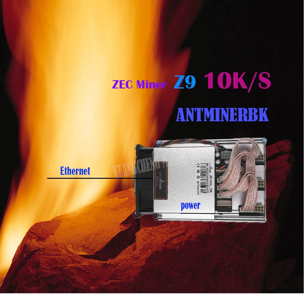 Used Miners Antminer Z9 Mini 10k with PSU ASIC Equihash ZCASH Miners are better than bitmain antminer z15 z15pro