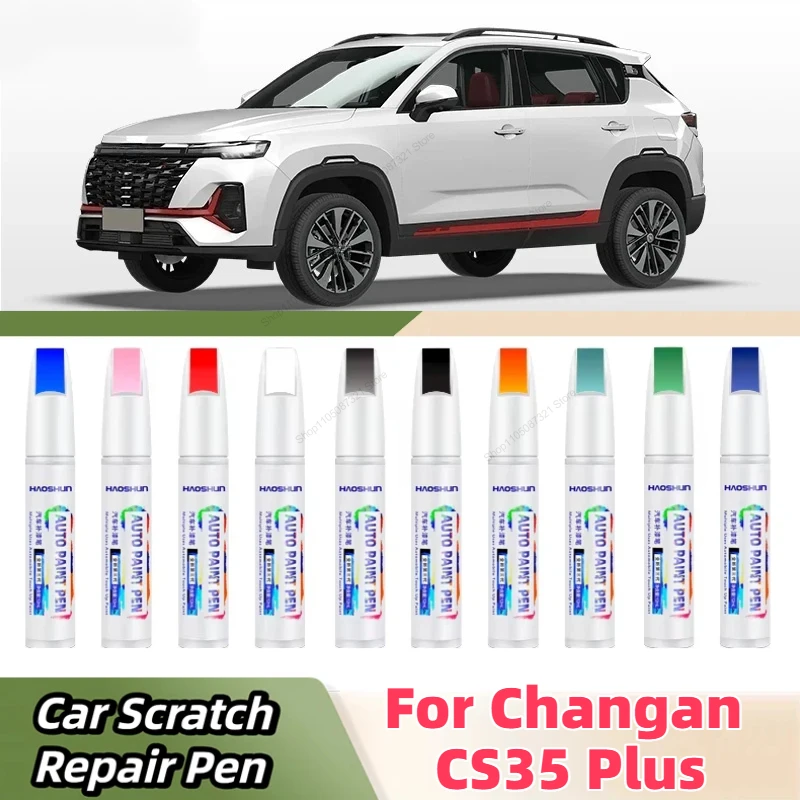 Paint Pen Supplies Modification Accessories Car Paint Scratch Repair Car Scratch Remover Paint Repair for Changan CS35 Plus