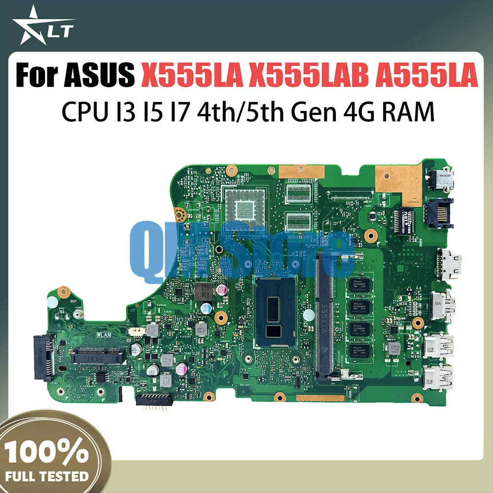 

X555L A555L K555L F555L Mainboard For ASUS X555LD X555LP X555LB X555LN X555LI X555LF X555LJ X555LDB Laptop Motherboard i3 i5 i7