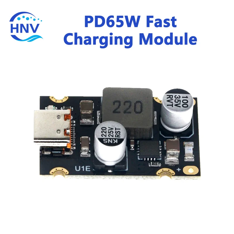 PD65W Fast Charging Module Type-C USB Interface Supports PD3.1 QC3.0 SCP PPS Fast Charger 5V 9V 12V 20V