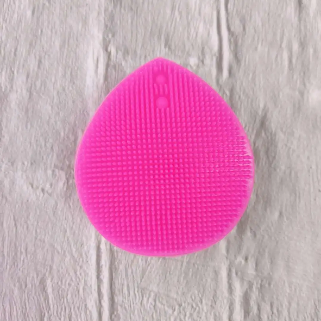 2020 nova escova de limpeza facial de silicone mini shampoo massageador mini otário escova esfoliante poros limpador cabeça do bebê limpeza