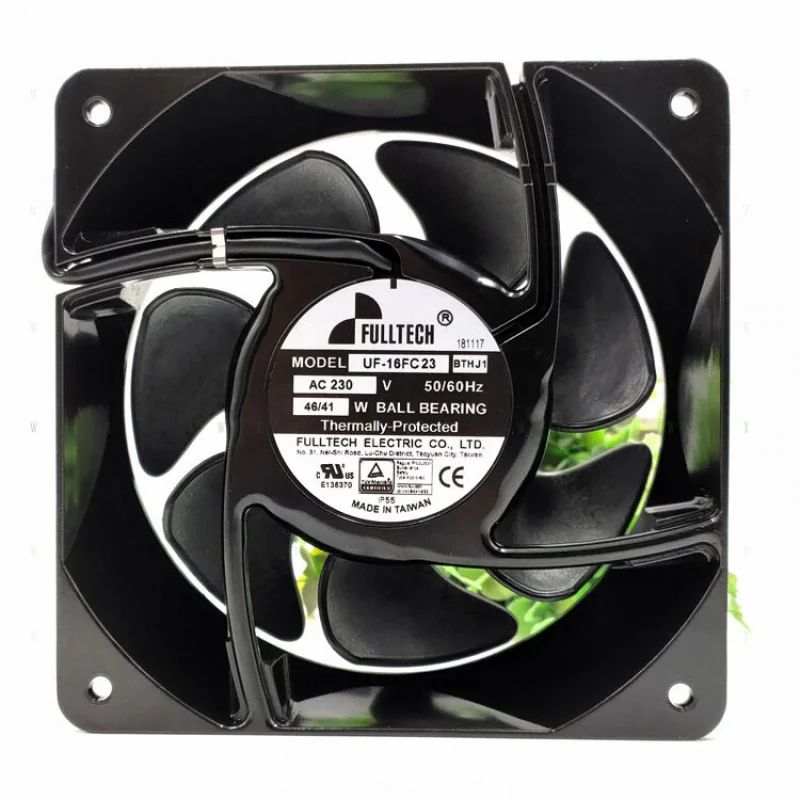 

H 1 шт. Осевой вентилятор FULLTECH 230 В UF-16FC23BTHJ1 Мощный охлаждающий вентилятор