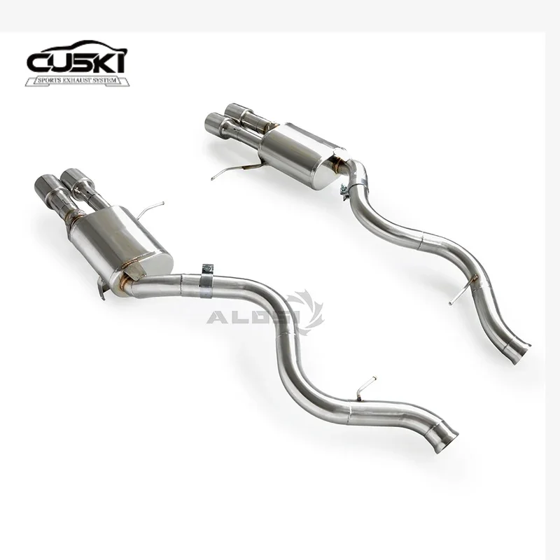 

Выхлопная система клапана из нержавеющей стали подходит для BMW M3 E90/E92/E93 4.0L 2008-2013, автомобильный задний выхлоп Cat