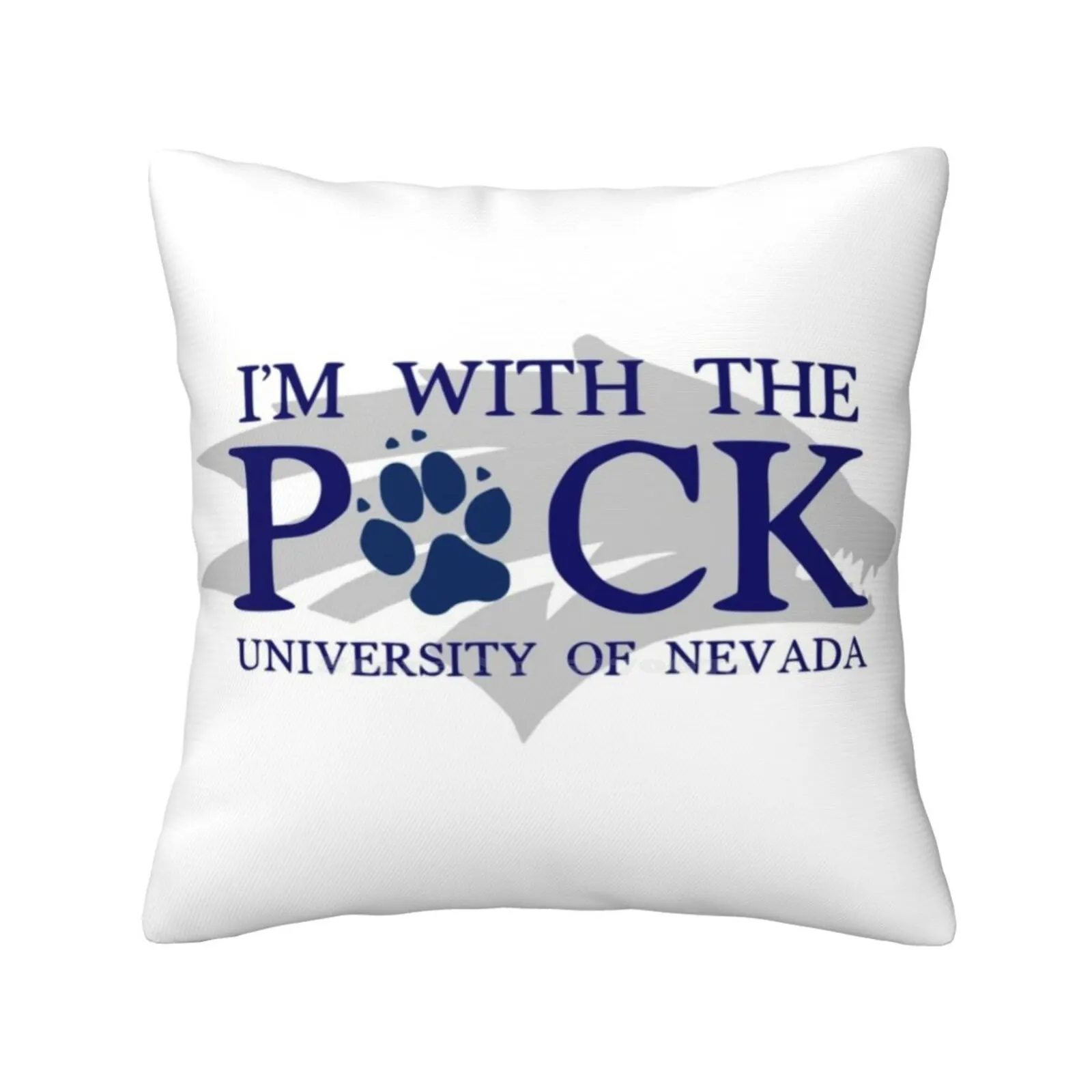 Unr 4 Pillowslip Pillowcase Unr Nv Wolf Pack University Of Nevada Reno College Football