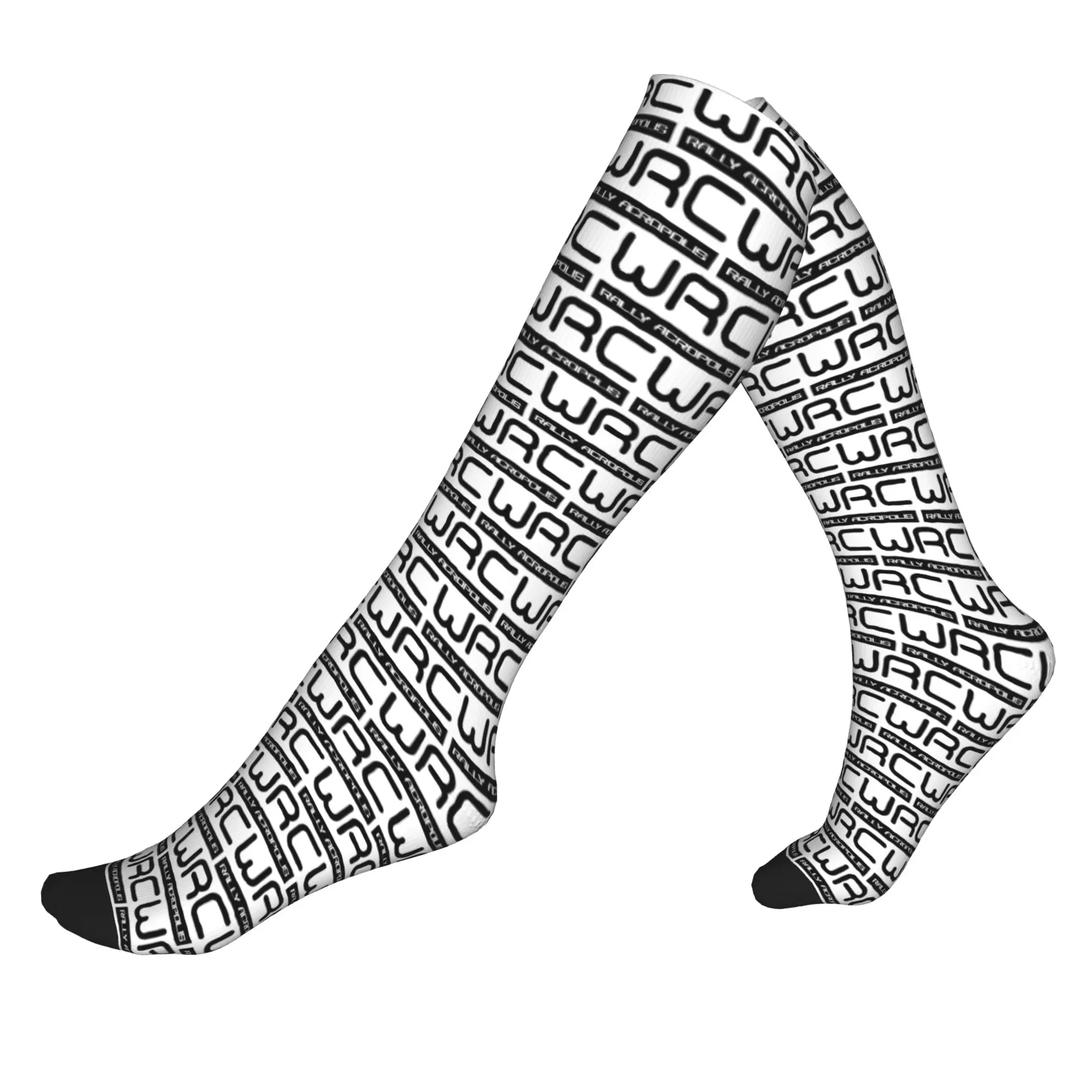 

Funny World Rally Championship WRC Socks Women Men Warm 3D Printed Basketball Sports Sports Compression Socks