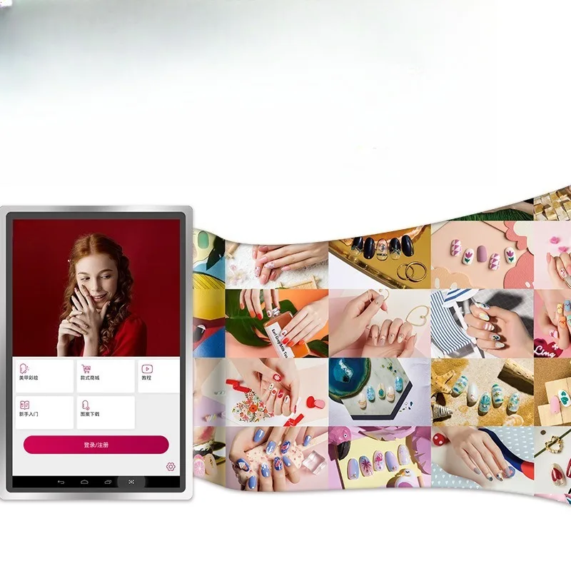 Nail Painting Machine Intelligent 3D Nail Printer Nail Shop