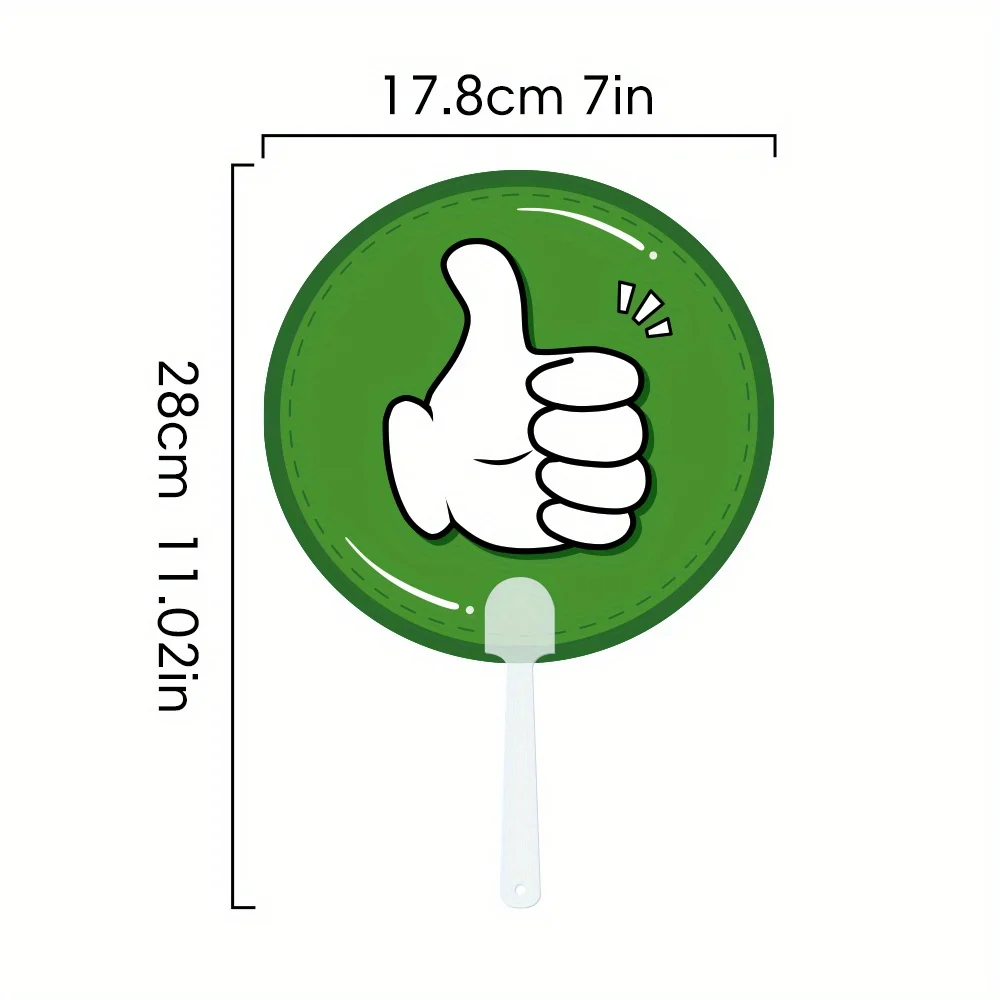 Double-Sided Thumbs Up & Thumbs Down Handheld Sign Paddle Classroom Interactive Activity Voting Paddles Teacher Supplies