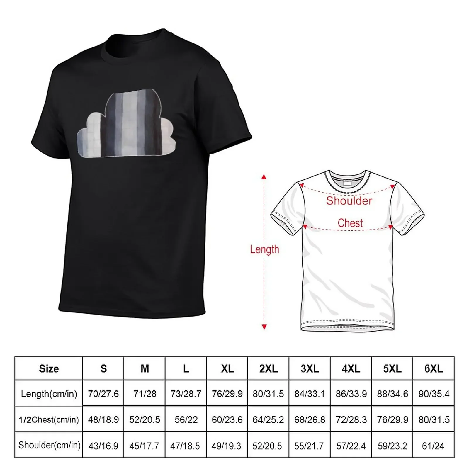 6 Shades of Gray T-Shirt anime clothes new edition fruit of the loom mens t shirts