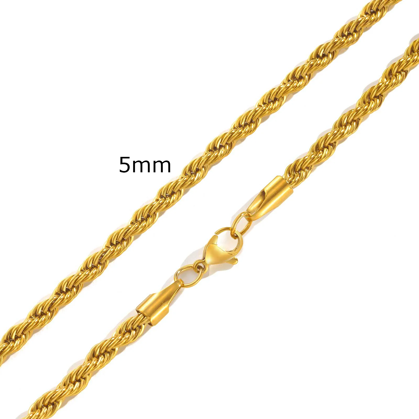 5mm width Gold