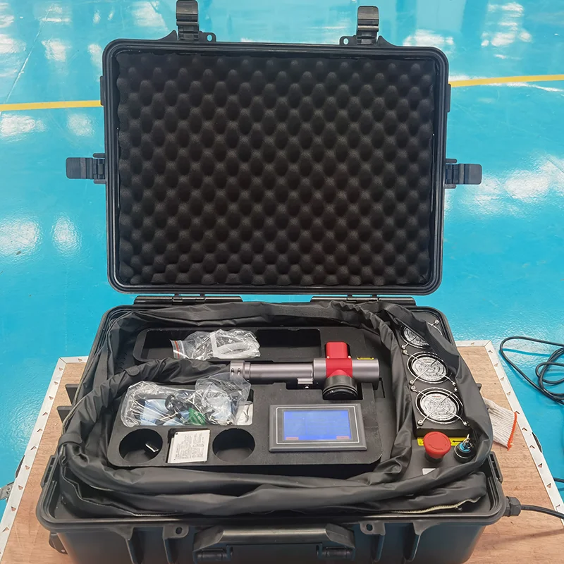 

Portable Laser Rust Removal Mold Cleaning Paint Removal Laser Cleaning Machine Pulse Fiber Laser Cleaner 100W 200w