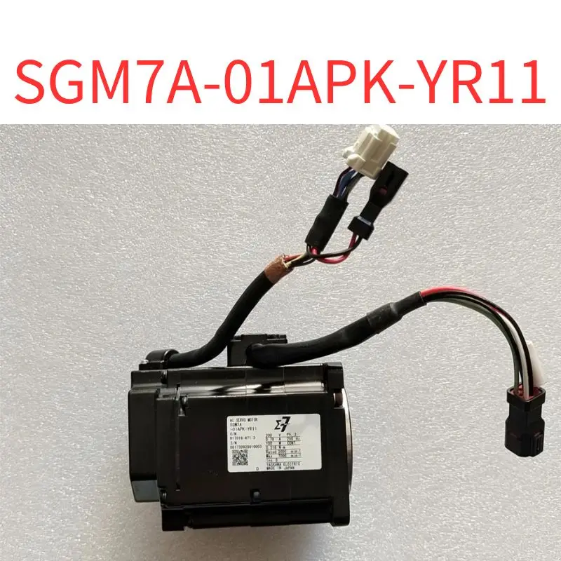 

Used SGM7A-01APK-YR11 servo motor 100W Fast Shipping