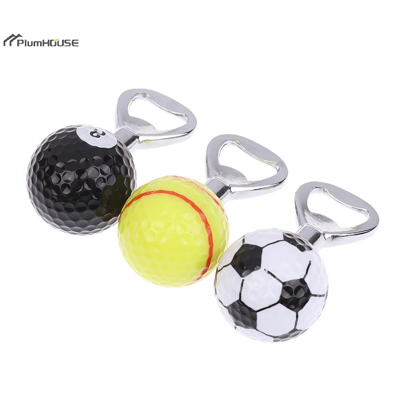 Ouvre-bouteille de Baseball de Football en acier inoxydable, ouvre-bouteille de bière amusant pour vins, nouveauté cadeau, fournitures de Bar pour fête de mariage