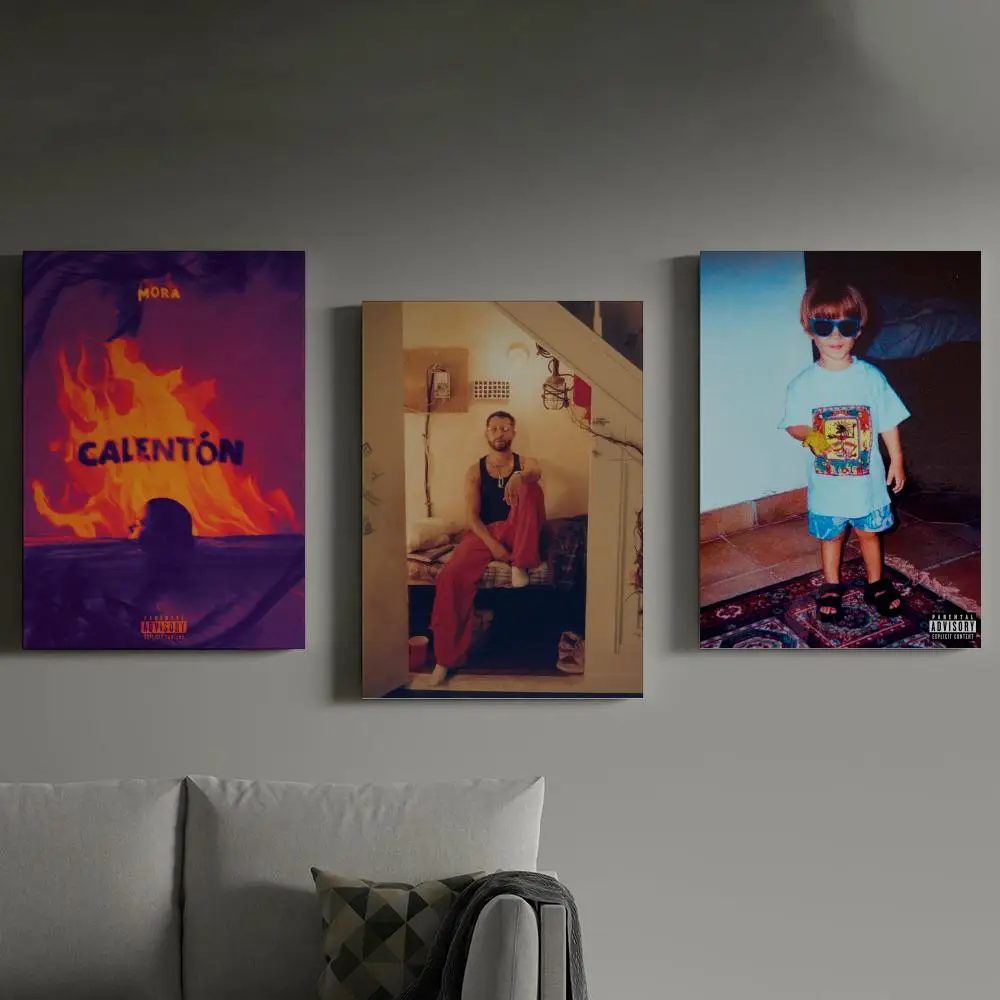 

MORA Lo Mismo De Siempre Poster Prints Canvas Painting Wall Art Picture Living Room Home Decor Tracklist Music Album Cover