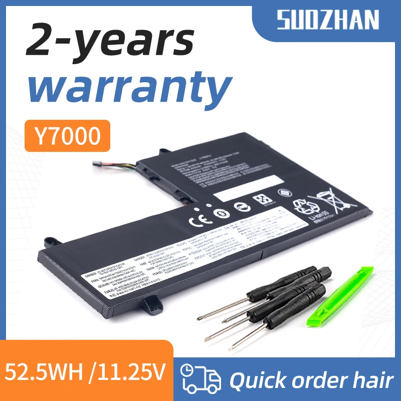 

SUOZHAN New Battery L17M3PG3 For Lenovo Y7000 Y7000P Legion Y530 Y530-15ICH L17L3PG1 L17C3PG1 L17M3PG2