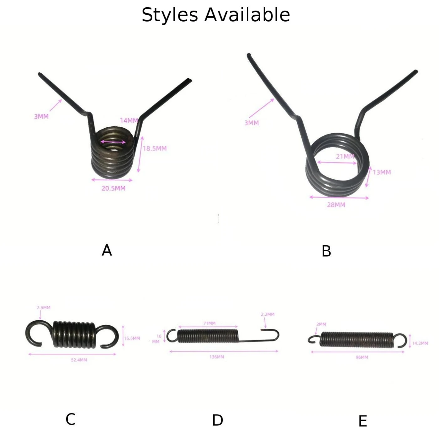 Tire Changer Spring Wire Diameter Tire Changer Balancer Machine Heavy Duty Torsion Spring For Foot Pedal Part Tyre Spring