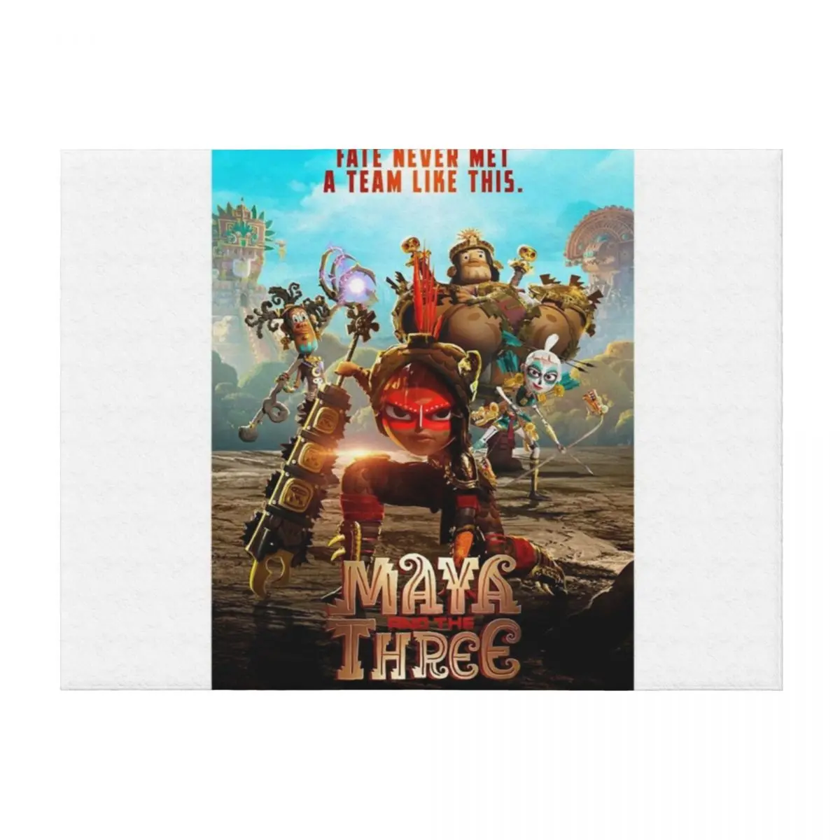 

Maya and the three Throw Blanket Hairys Summer Baby Luxury Brand Blankets