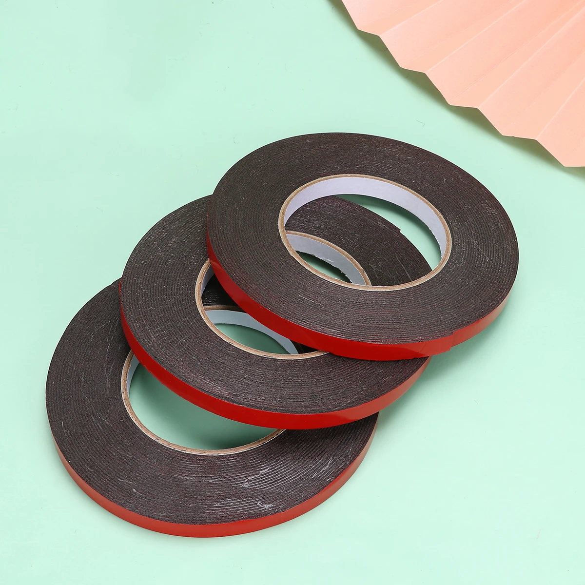 

5pcs Heavy Duty Double Sided Tape PE Adhesive Seal Strip Decorative Trim Wall Safe Mounting Tools Posters Frames Weatherproof