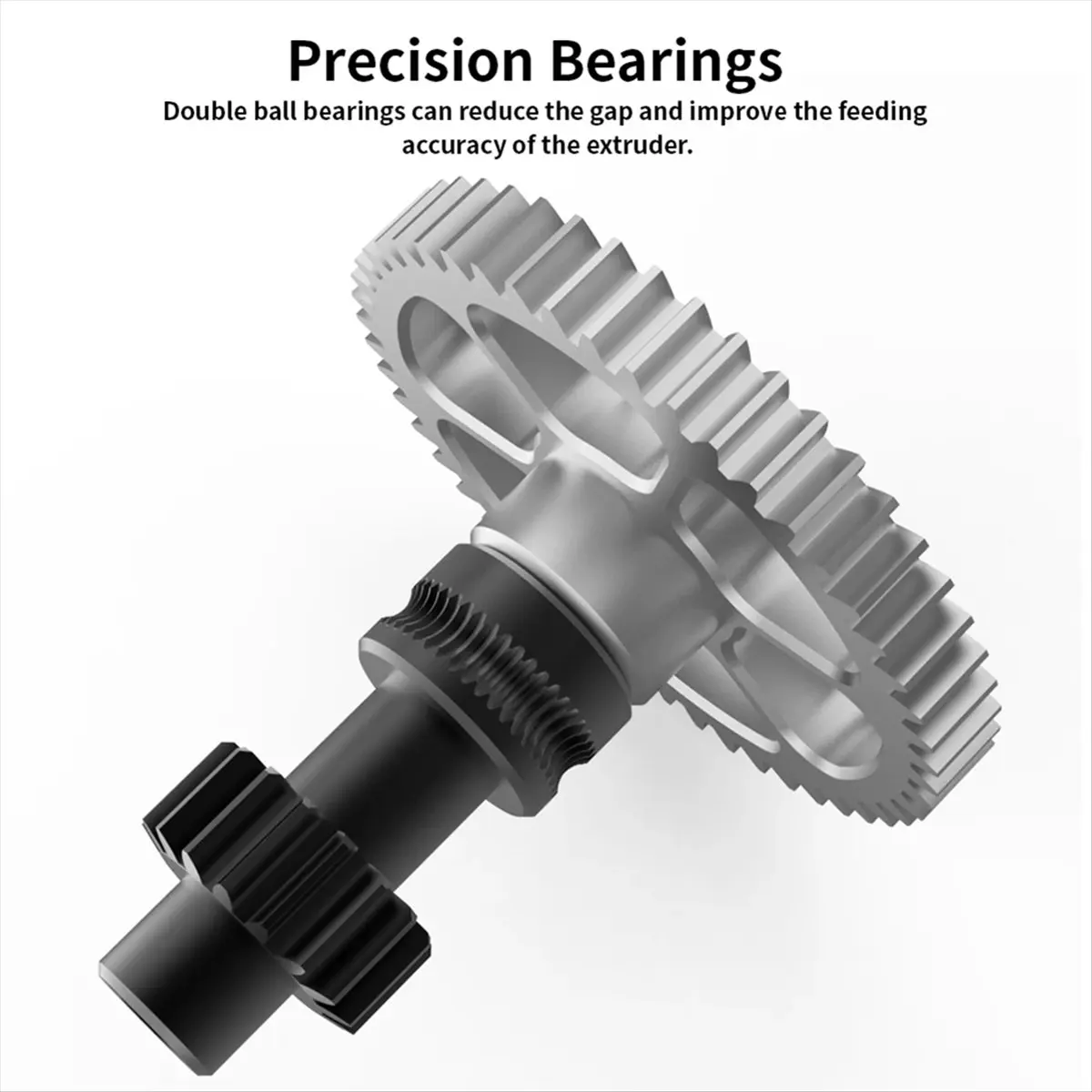 

BOFF CNC Spur Gear Nano Coating One-Piece Stainless Stee Gear Extruder Gear for Sherpa Mini Extruder for Voron V0 3D Printer