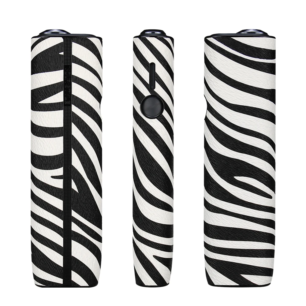 Luxury Zebra Stripes Colorful Case for IQOS ILUMA ONE Replaceable E Smoking Holder for IQOS ILUMA ONE Accessories 23 Colors