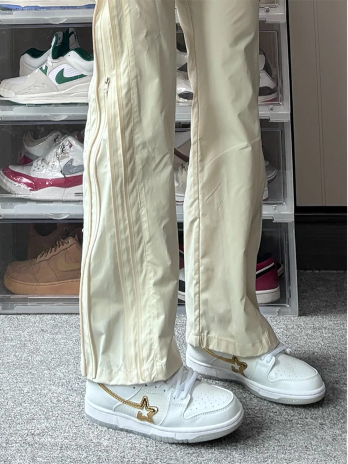 

Мужские летние тонкие дышащие брюки для активного отдыха American Sle: водонепроницаемые, быстросохнущие, с двойной боковой молнией...