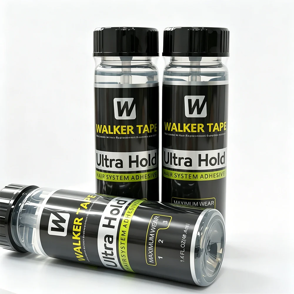 

Wholesale Waterproof Transparent Lace Adhesive, Ultra Hold Brush-on Glue for Lace Wigs & Hair Replacement