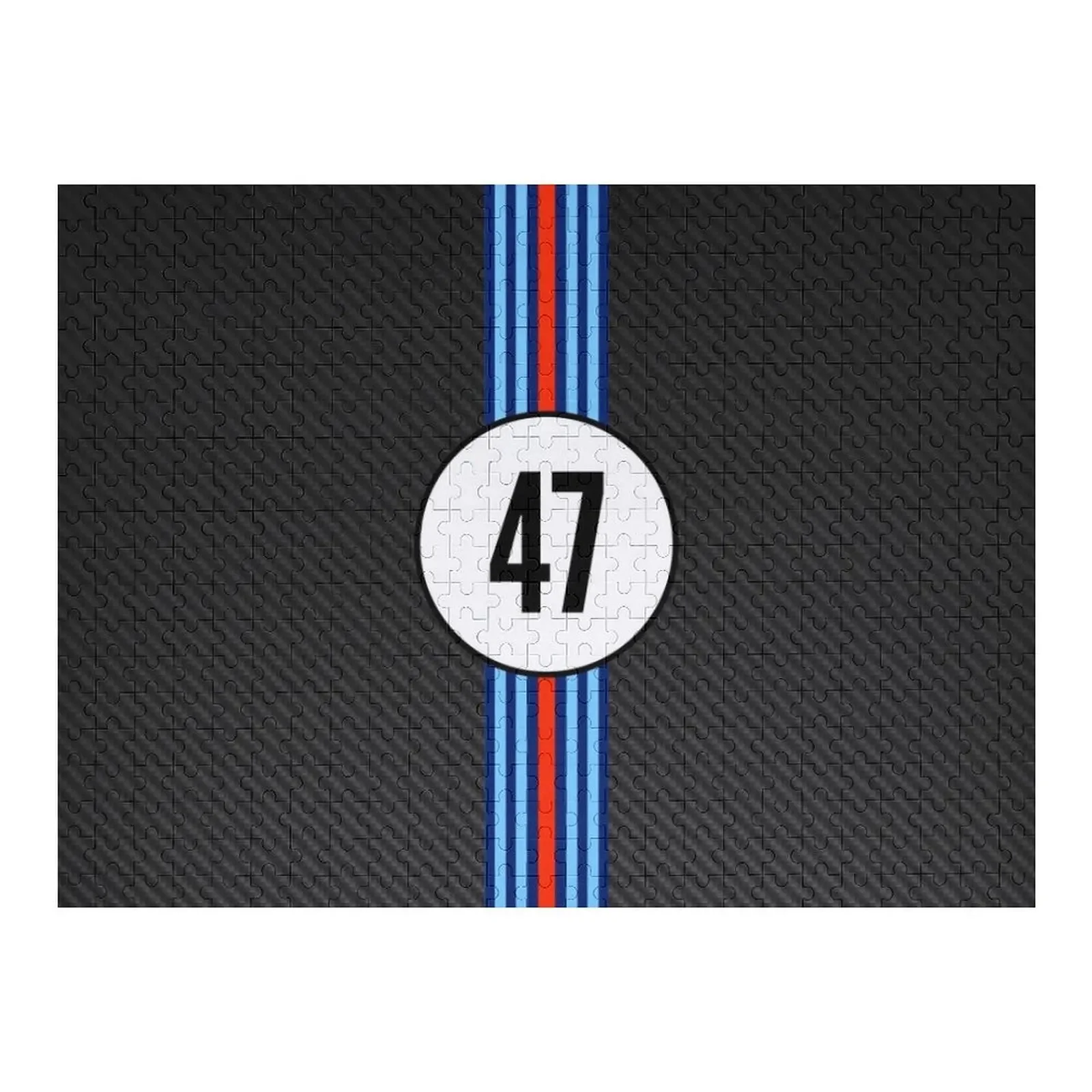 

Racing Stripes Carbon Background 47 Jigsaw Puzzle Jigsaw Custom Toddler Toys Puzzle