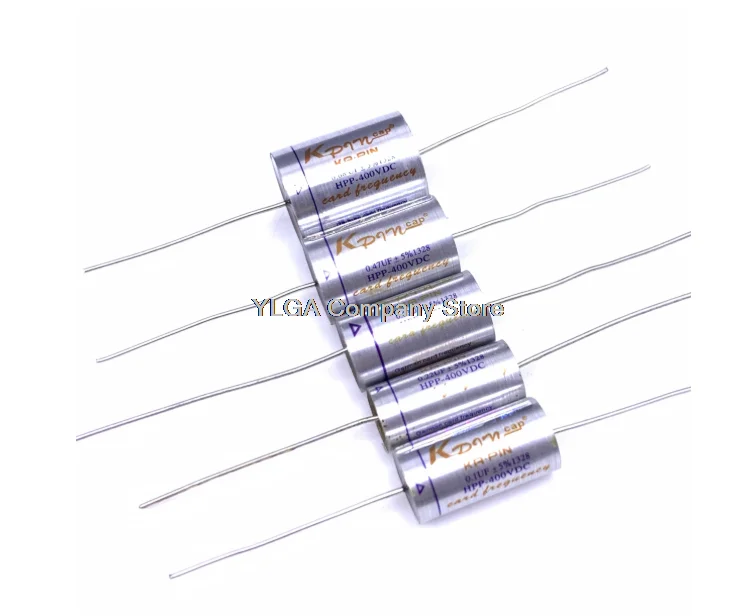 Silk silver film audio capacitor 400V 0.1UF-47UF/2.2/3.3/4.7/10/15/33UF      1PCS -1lot