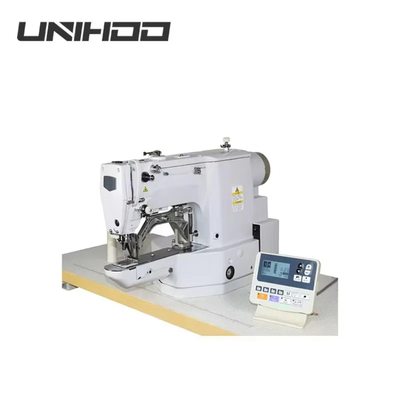 430D Flat Bed Industrial Sewing Machine New Electronic Bartack Lockstitch Garment Manual Feed Mechanism Iron Gear