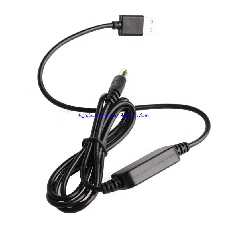 

E28D Кабель-преобразователь постоянного тока USB 5 В в 9 В/12 В для разъема постоянного тока 5,5 мм x 2,1 мм Мод повышения