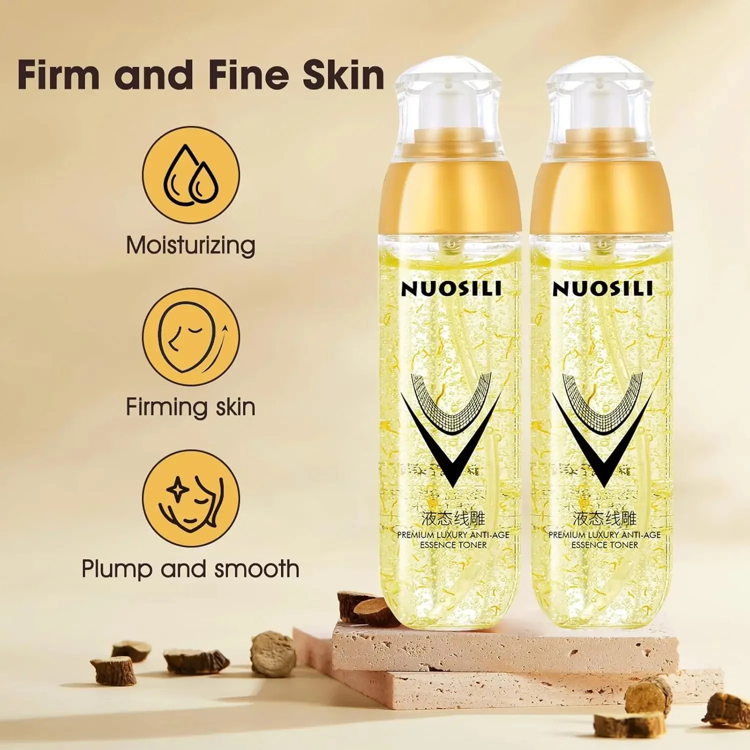 120ML Collagen Face Spray Anti-Aging Essence Serum Instant Wrinkle Removal Skin Tightening & Moisturizing for Dry And Rough Skin