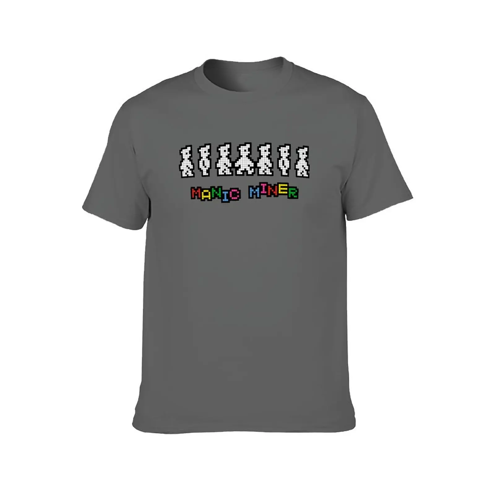 Sinclair ZX Spectrum Manic Miner T-Shirt sports fan t-shirts Oversized t-shirt mens funny t shirts