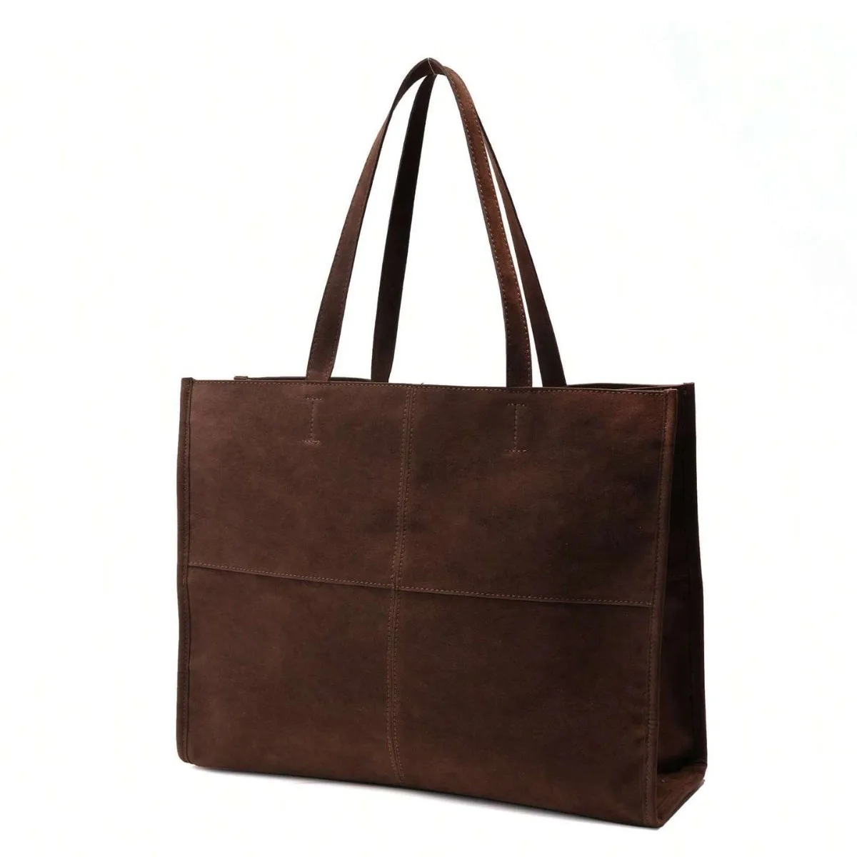 

Large Capacity Suede Tote Women Bag Retro Shoulder Bag High Quality Quilting Handbags and Purses Designer Bags for Women Shopper