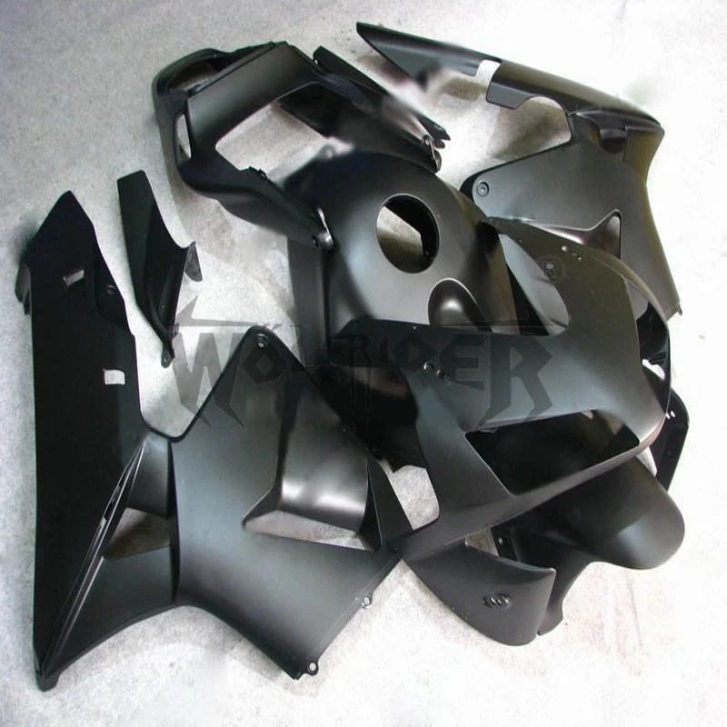 

INJECTION MOLD Fairing for CBR600RR 2003-2004 black CBR 600RR F5 03 04 ABS Plastic Bodywork Set