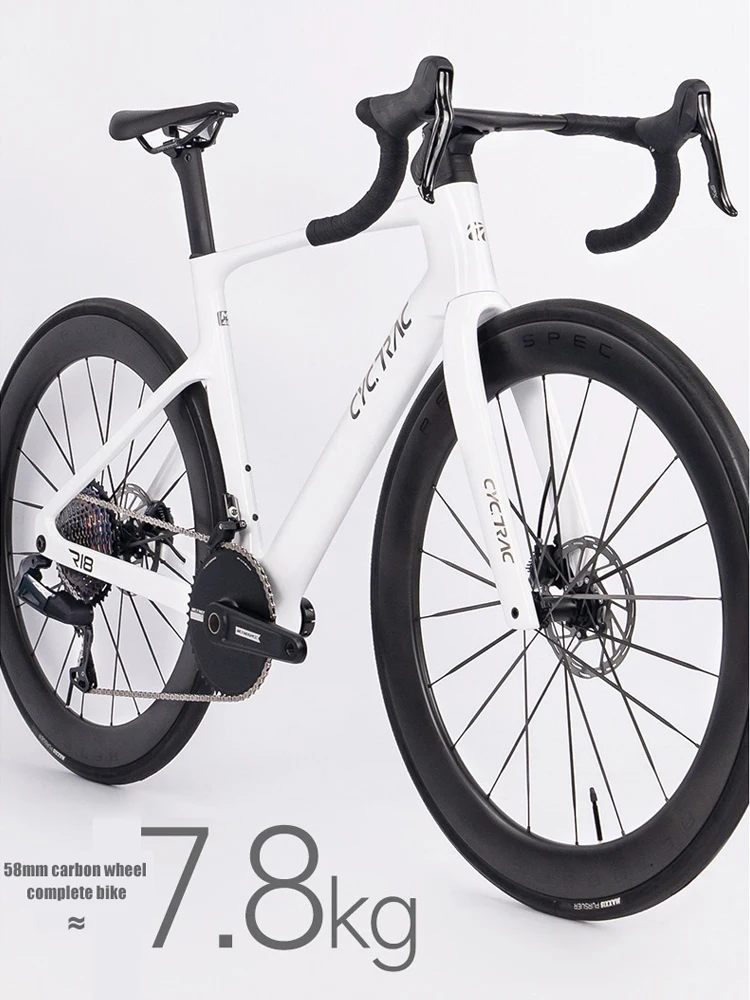 AliExpress TWITTER Light Weight Full Carbon Road Bike 28C WheelTop GEX-13S Wireless Disc Aero Racing Closed Plate Bicycle With 54T Ratchet Wheels