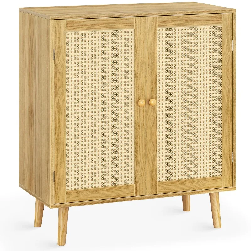 

Living room rattan locker, floor cabinet simple