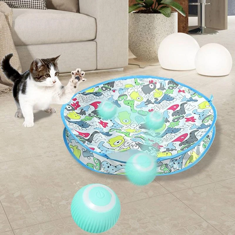 

Interactive Cat Toys Automatic Cat Ball A Magical Tool For Cats To Entertain Themselves And Relieve Boredom