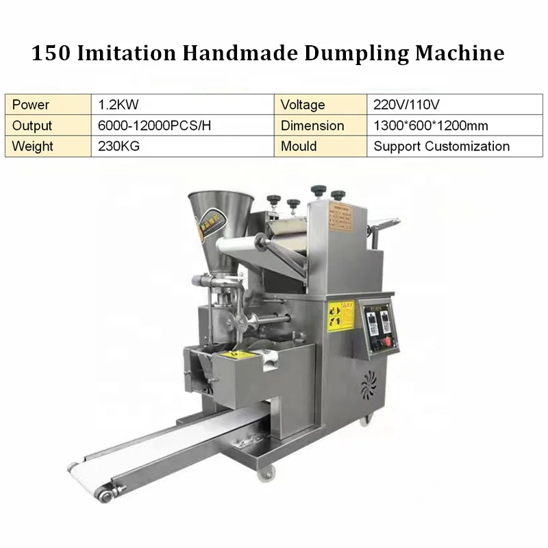 FOODLINE Custom Color Dumpling Making Machine Low Noise Motor Even Crust Thickness Food Workshop Production Unit