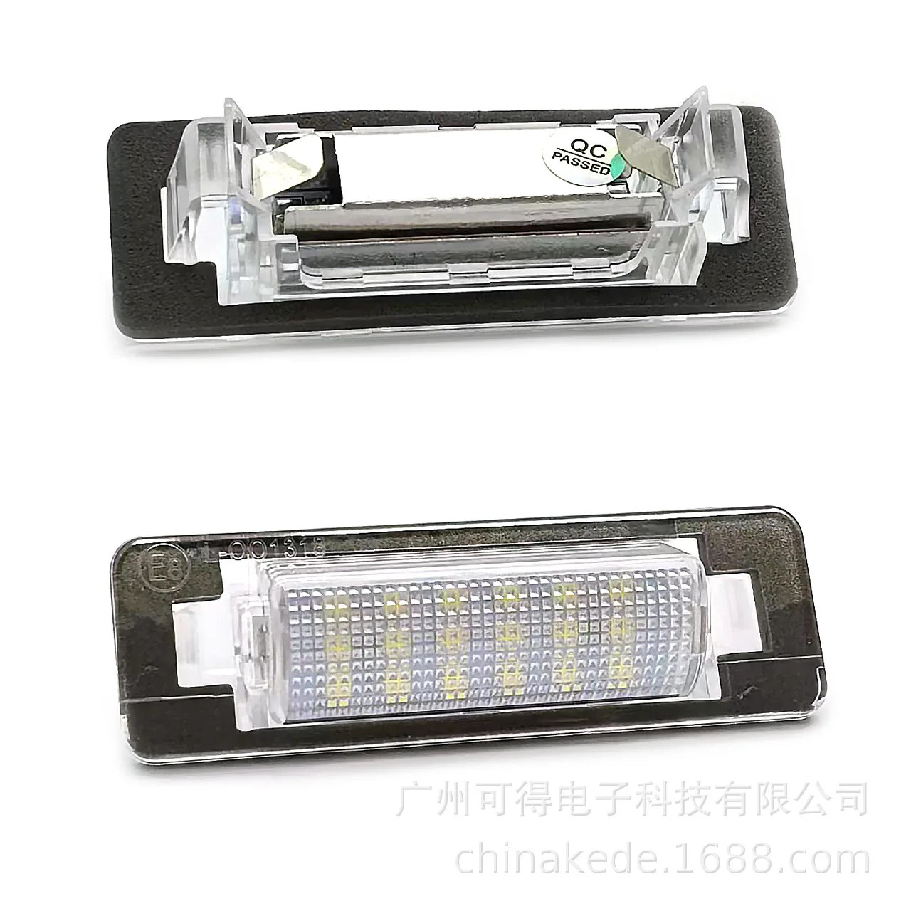 Suitable for Mercedes-Benz E/C-Class W210 W202 license plate light LED assembly cross-border