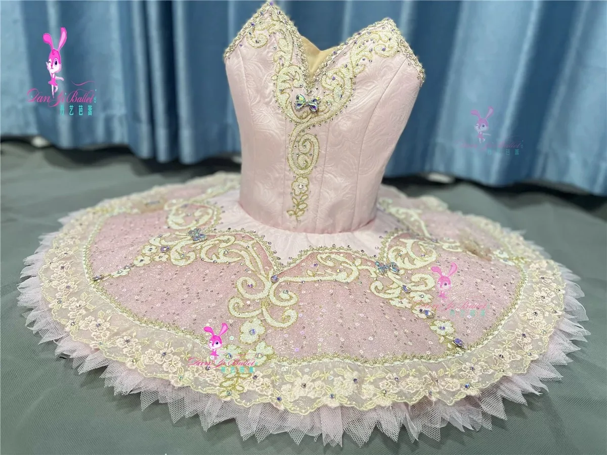 Danyi Dance Pink Sleeping Beauty Ballet dress disk skirt tutu Competition dress Professional customization