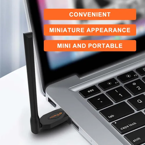 Imagen 2 del producto Gtmedia 2,4 GHz Usb Wifi antena Dongle para GTMEDIA V7 PRO V7TT V7S2X tv box wifi V7S Hd receptor de satélite Wifi Lan adaptador Wifi