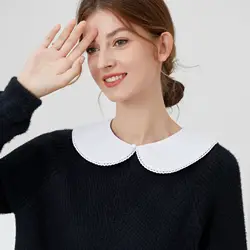 White Fake Collars Shawl for Women Shirt Necklace Choker Flase Collar Shawl Girls Removable Dress Detachable Collars Faux Collar