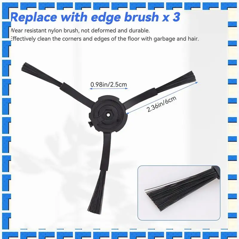 

ABNG For Eufy X8 Pro Series Robot Vacuum Cleaner Replacement Parts - X8 Pro Accessories Kit,Main Brushes,Filters,Side Brushes