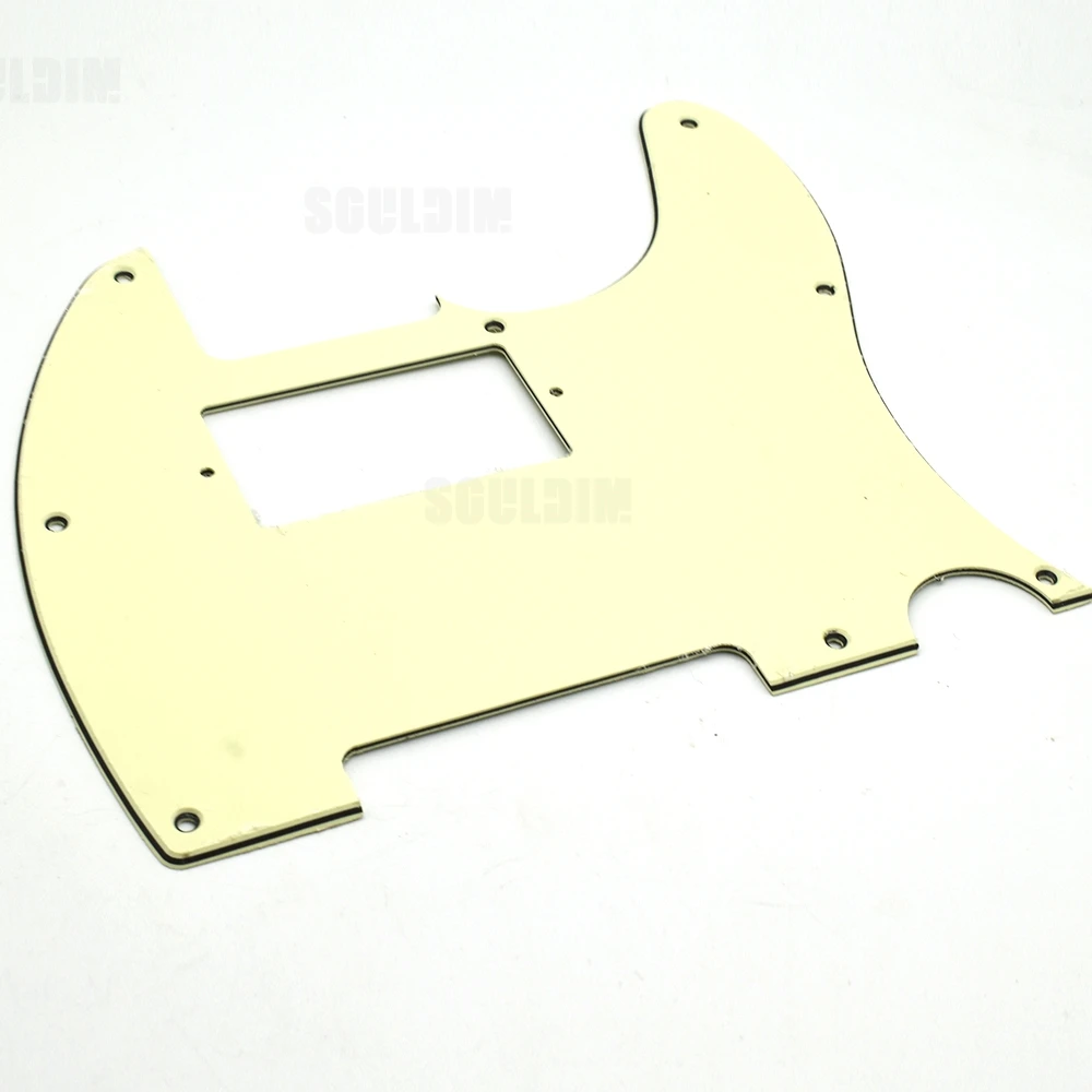 1pcs Guitar Pickguard 3 Ply Humbucker Guitar Pick Guard Scratch Plate 8 Hole  for TL Style Guitar