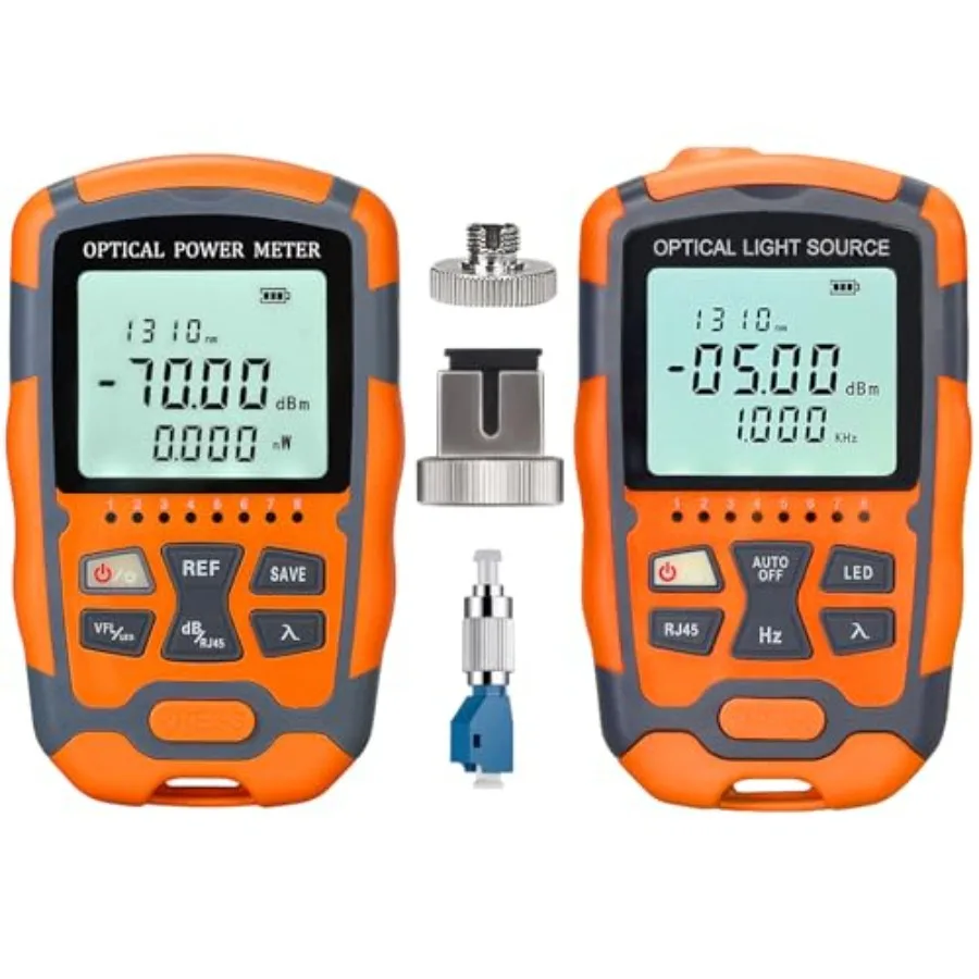 

【New model】Fiber Tester OPM+OLS M70 Optical Power Meter 10 Wavelengths + M1315 Singlemode Fiber Light Source 1310/1550nm Suppor