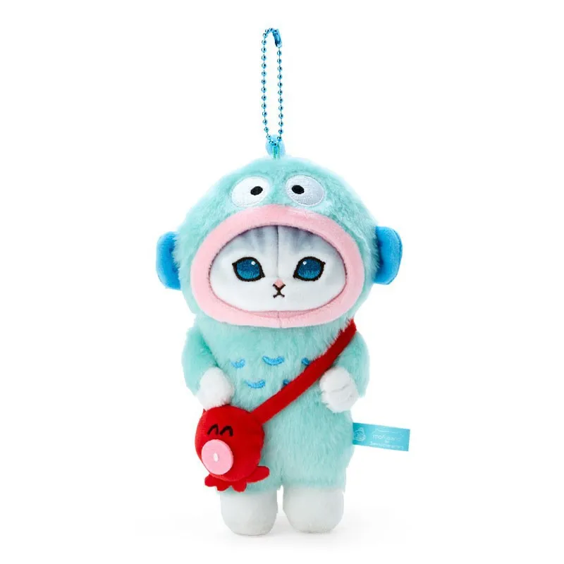 13 cm Cartoon Amin Mofusand Plüsch Puppe Spielzeug Kuscheltiere Schlüsselbund Tasche Kleine Anhänger Behänge Weihnachten Geburtstag Geschenke – Detail 4